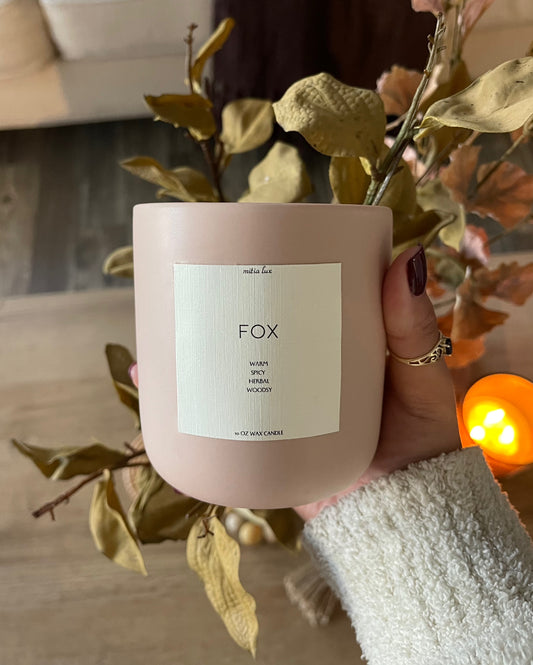 Fox Candle